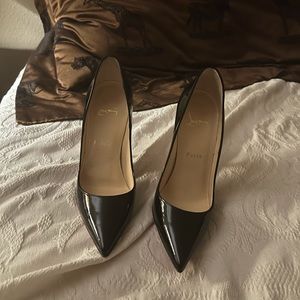 New Black Christian Louboutin’s. Wore once. Must sell